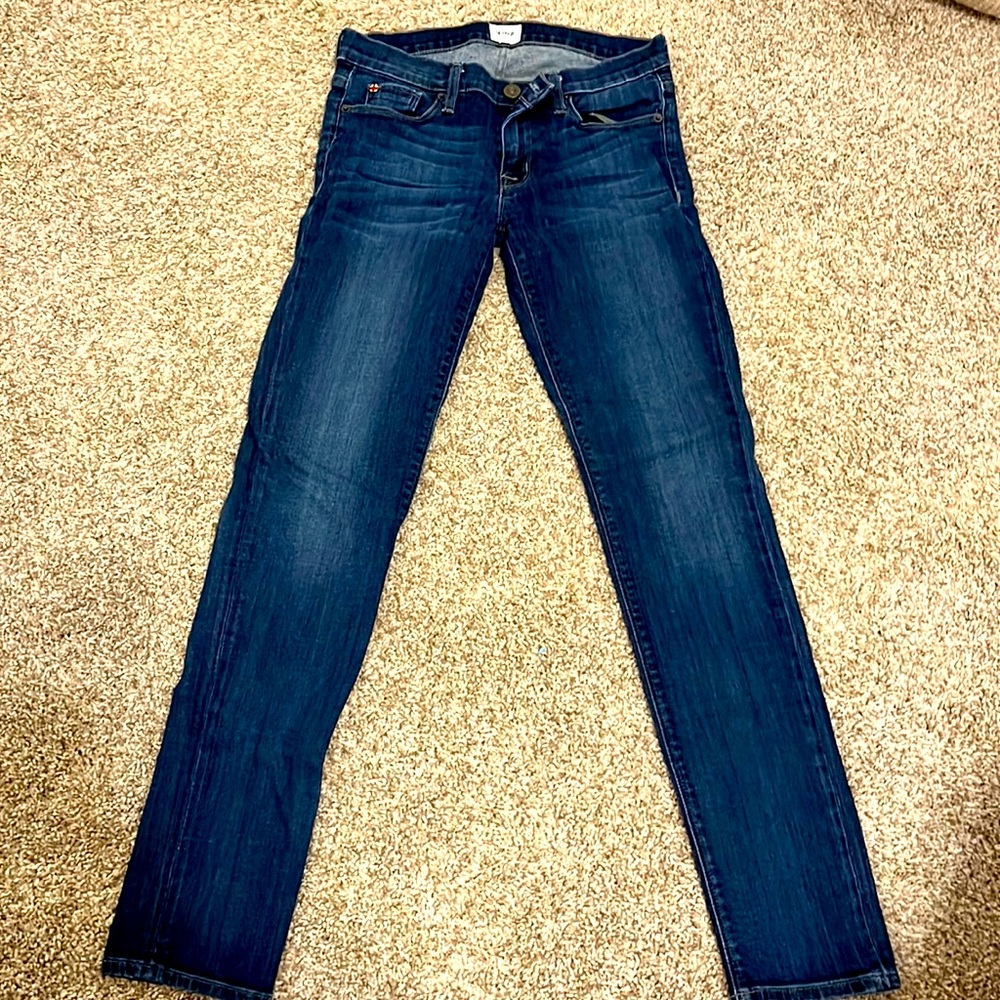 Size 27 Hudson Jeans Colette Mid Rise Skinny